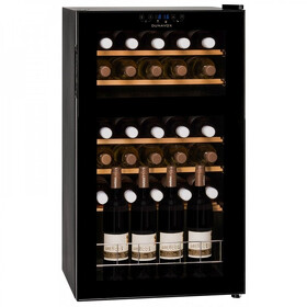 Картинка Винный холодильник (шкаф) компрессорный Dunavox 30 бут DX-30.80DK