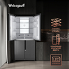 Превью картинка  Холодильник side by side Weissgauff WCD 450 Bru Steel Glass NoFrost Inverter #11