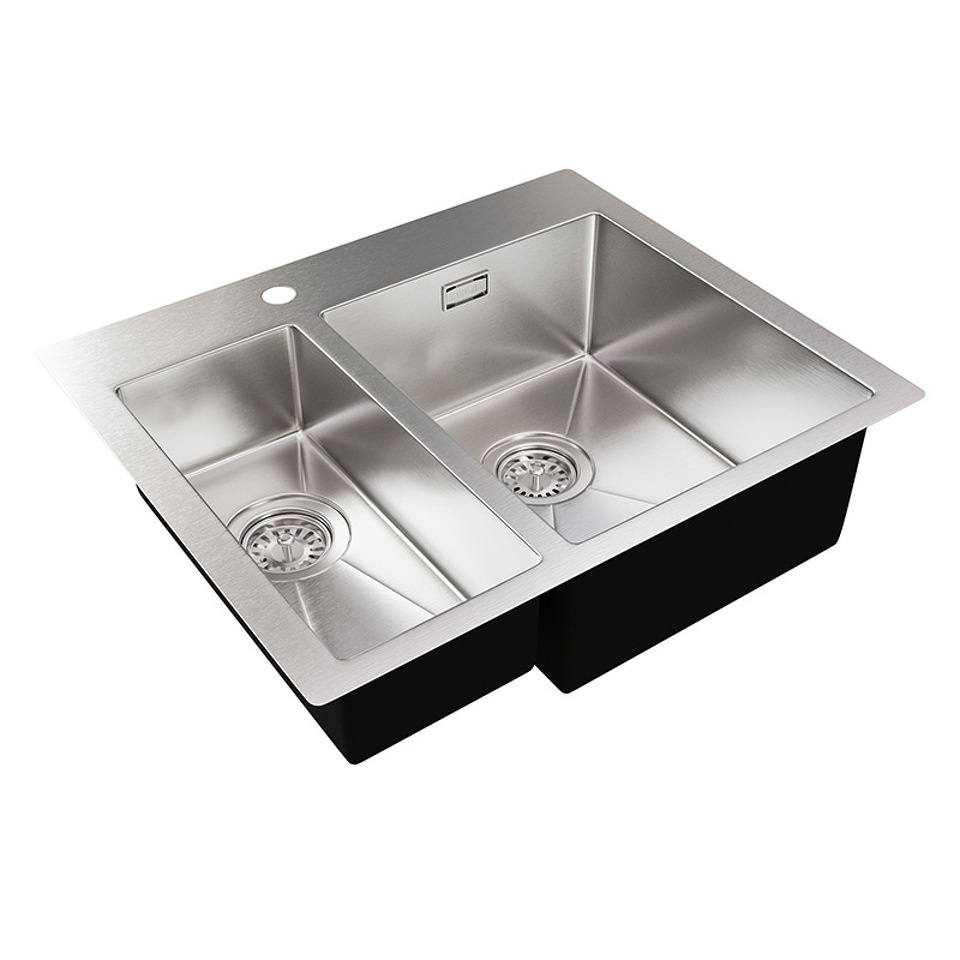 Фото Металлическая мойка EMAR OL-FTR202R