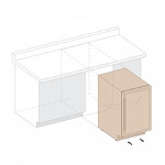 Превью картинка Шкаф винный  Винный холодильник (шкаф) компрессорный Dunavox DAUF-46.138B #3