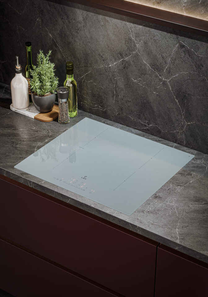 Фото Индукционная варочная панель Lex EVI 641A I GR панель стеклокерамическая индукционная