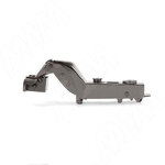 Превью картинка PULSE ХАРМОНИ ПЛЮС Петля без пружины вкладная, стандартная 90/105, для алюминиевого профиля, черный никель, HARMONY PLUS (HB90INS-NDS-AL-BL) #2