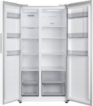 Превью картинка  Холодильник side by side Weissgauff WSBS 550 Built-in NoFrost Inverter White Glass #2