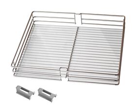 Картинка Duslar Корзина TAL LARDER CLASSIC, выдвижной фасад 600 мм, хром