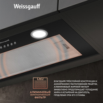 Превью картинка Полновстраиваемая вытяжка Weissgauff Box 600 PB BL #12