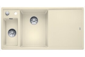 Картинка Blanсo BLANCO AXIA III 6 S-F жасмин чаша слева, доска стекло c кл.-авт. InFino®