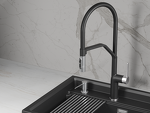 Превью картинка Смеситель для кухни GRANULA 9012, ШВАРЦ #1