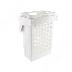 Картинка PULSE HAMPER LF45 Корзина для белья откидная, 1 емкость (35л), цвет белый (LHF451-35WT)