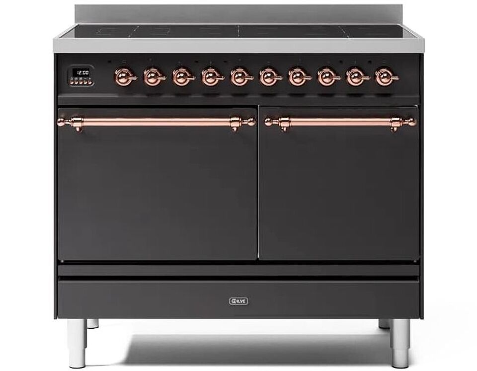 Фото Центр варочный ILVE PDI106QNE3/MGP матовый графит (фурн. медь)