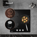 Превью картинка Газовая варочная панель Weissgauff HG 430 BGV #14