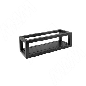 Картинка PULSE Металлокаркас-полки 370х120х120мм, черный (RAL 9005, муар) (MF.21.370х120х120.BLC)