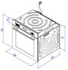 Превью картинка Электрический духовой шкаф Weissgauff EOV 291 PDBS #11