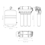 Превью картинка Фильтр для воды Барьер WaterFort Осмо #5