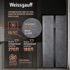 Превью картинка  Холодильник side by side Weissgauff WSBS 500 Inverter NoFrost Rock Glass #2