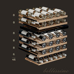 Превью картинка Шкаф винный встраиваемый Meyvel Винный холодильник (шкаф) компрессорный MEYVEL MV46NH-KWT2 #12