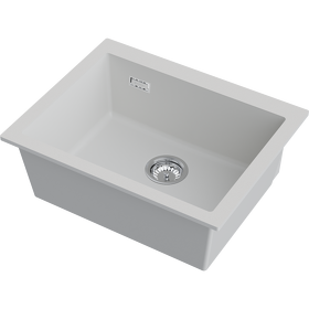 Картинка Omoikiri Omishima 60-U-WH Matt Natceramic/белый матовый