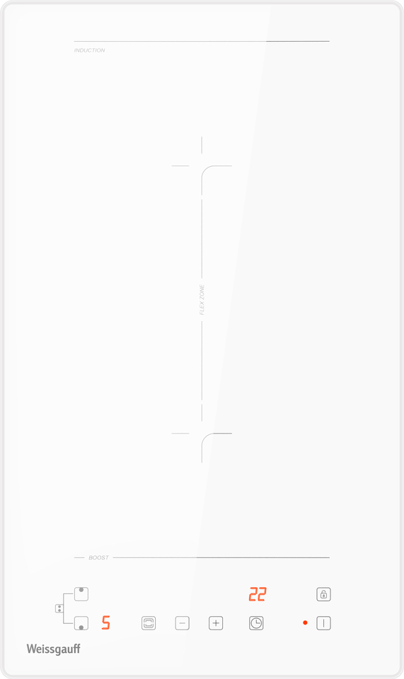 Фото Индукционная варочная панель домино Weissgauff HI 32 WFZC