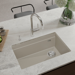 Превью картинка Гранитная мойка Rivelato LINO 654-R 1-чаш 650*440 Топаз 703 #3
