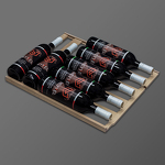 Превью картинка Шкаф винный  Meyvel Винный холодильник (шкаф) компрессорный MEYVEL MV110-KBT2(SLIM) #5