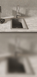 Превью картинка Гранитная мойка Rivelato BERKANA 25 подст.монтаж 1-чаш 305*455 Серый 803 #2
