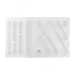 Превью картинка Gollinucci DESIGN Лоток кухонный для столовых приборов для ящика c фасадом 800 мм, цвет белый (6749B35PZ) #1