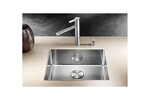 Превью картинка Металлическая мойка Blanсo CLARON 500-U нерж.сталь зеркальная полировка с отв. арм. InFino #3