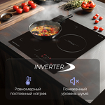 Превью картинка Индукционная варочная панель Zigmund & Shtain CI 49.4 B #6