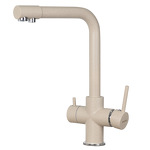 Превью картинка Смеситель для кухни Zigmund & Shtain ES 0400 бежевый #3