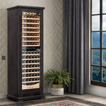 Превью картинка Шкаф винный  Meyvel Винный холодильник (шкаф) компрессорный MEYVEL MV163PRO-KBT2 (Тёмный шоколад) #6