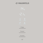 Превью картинка Холодильник с нижней морозилкой Maunfeld MFF185NFBG Matt Inverter #9