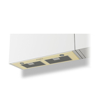 Превью картинка Полновстраиваемая вытяжка Lex GS BLOC P 900 IVORY воздухоочиститель #1