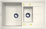 Превью картинка Гранитная мойка Zigmund & Shtain RECHTECK 780.2 Каменная соль #1