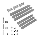 Превью картинка Островная вытяжка Meferi TUBE35WH ISLA ULTRA #9