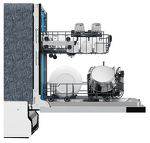 Превью картинка Посудомоечная машина 45см встраиваемая Haier HDWE9-591RU #3