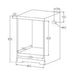 Превью картинка Электрический духовой шкаф Meferi MEO4511WH COMFORT PLUS #2