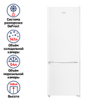 Превью картинка Холодильник с нижней морозилкой Maunfeld MFF150W #1