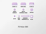 Превью картинка Телевизор Haier H75S85GUX #17