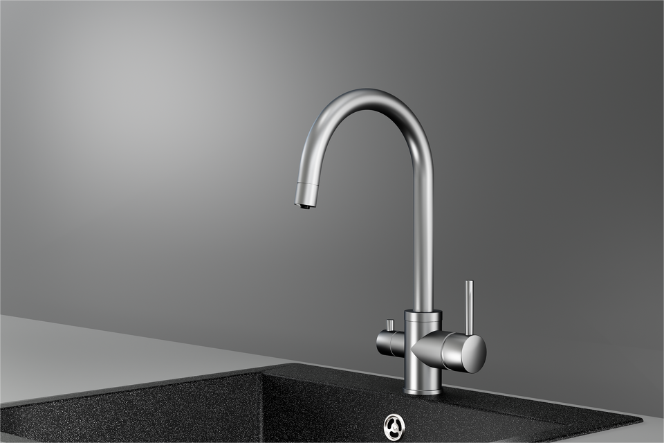 Фото Смеситель для кухни GRANULA 5169, НЕРЖ