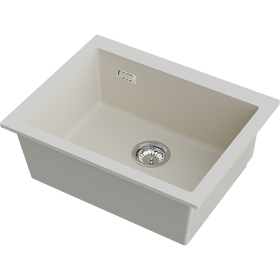 Картинка Omoikiri Omishima 60-U-CR Matt Natceramic/cream матовый