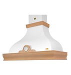 Превью картинка Вытяжка с багетом Lex NAPOLI 900 White #1