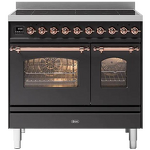 Превью картинка Центр варочный ILVE PDI096NE3/MGP матовый графит (фурн. медь) #1