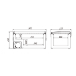 Превью картинка Холодильник Alpicool Холодильник автомобильный ALPICOOL BD85 (12/24) #3