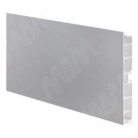 Картинка PULSE Цоколь пластиковый (высота 100, длина 4000 мм), титан (10.0351RN 4M)