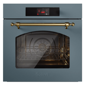 Картинка ILVE Nostalgie OV601NTPY/BGG серо-голубой (фурн.латунь)