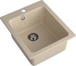 Превью картинка Мраморная мойка GranFest PRACTIK 505 Кашемир #2