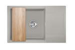 Превью картинка Кварцевая мойка GRANULA 7807, БАЗАЛЬТ #4