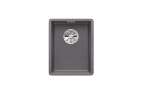 Картинка Blanсo SUBLINE 320-F SILGRANIT PuraDur  темная скала с отв.арм. InFino