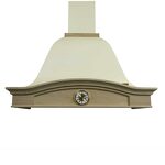 Превью картинка Вытяжка с багетом Lex PALERMO 900 IVORY воздухоочиститель #2