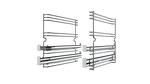 Превью картинка Teka Телескопические направляющие 2-х уровневые для духовых шкафов с покрытием SLIPPERY #5