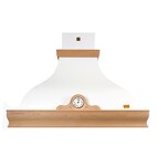 Превью картинка Вытяжка с багетом Lex NAPOLI 900 White #2